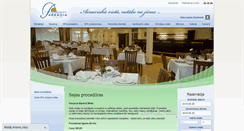 Desktop Screenshot of hotelarkadia.lv