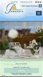 Mobile Screenshot of hotelarkadia.lv